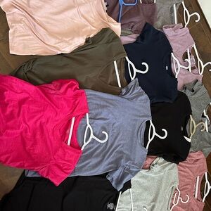 Assorted T-Shirts in Various Colors